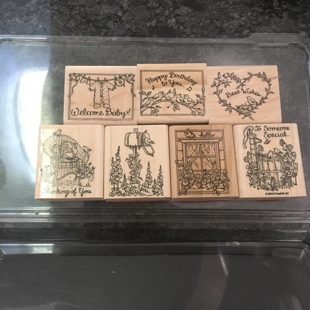 Brand NEW Stampin’ Up grouping of stamps. Clean